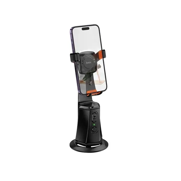Смарт-штатив із трекером руху Hoco K26 Smart camera gimbal, Чорний - Фото 5 Смарт-штатив із трекером руху Hoco K26 Smart camera gimbal, Чорний - изображение 5
