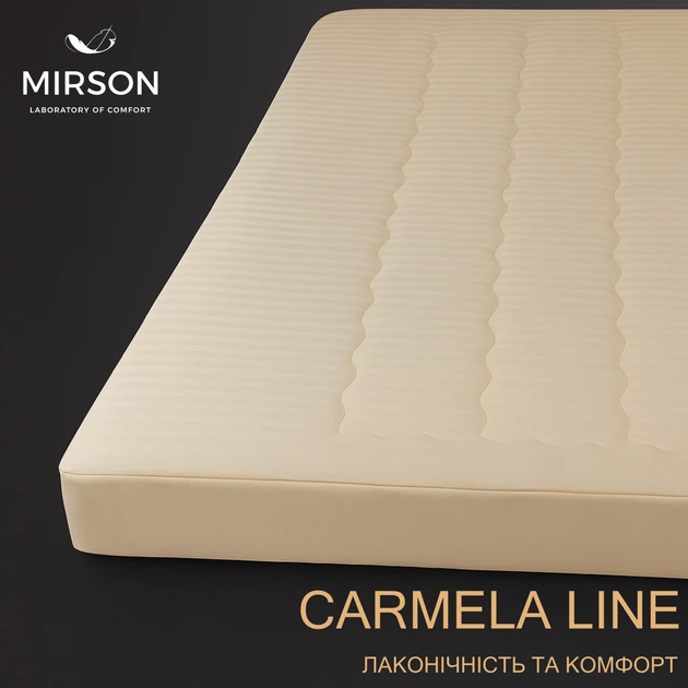 Наматрасник №233/2 Carmela Eco Waterproof (водонепроницаемый с резинкой по периметру) 180*190 - изображение 3
