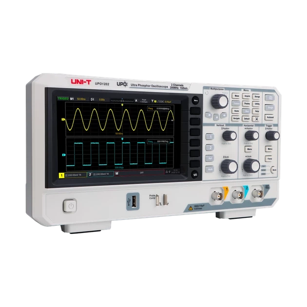 Осциллограф UNI-T UPO1202 (MIE0526) - Фото 2 Осциллограф UNI-T UPO1202 (MIE0526) - изображение 2