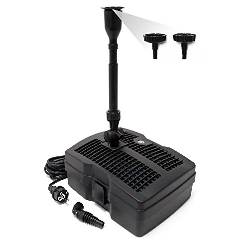Помпа-фонтан с фильтром и УФ-стерилизатором Forever Speed CUF-2500 (1000 л/ч, 28W, UV-C 9W) - Фото 1 Помпа-фонтан с фильтром и УФ-стерилизатором Forever Speed CUF-2500 (1000 л/ч, 28W, UV-C 9W) - изображение 1