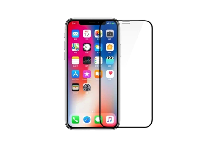 Защитное стекло 10D для iPhone X Xs 11 Pro с рамкой максимальная защита Blue SR-547 - Фото 8 Защитное стекло 10D для iPhone X Xs 11 Pro с рамкой максимальная защита Blue SR-547 - изображение 8