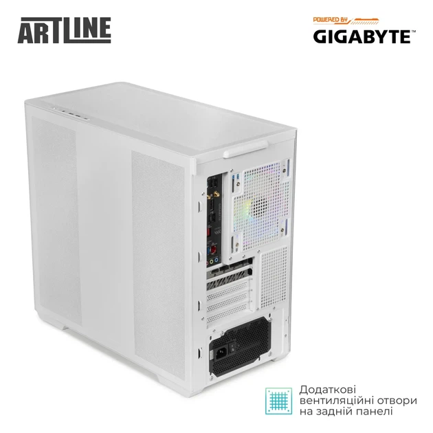 Комп'ютер ARTLINE Gaming TANKWHITE Windows 11 Home (TANKWHITEv127Win) - Фото 7 Комп'ютер ARTLINE Gaming TANKWHITE Windows 11 Home (TANKWHITEv127Win) - изображение 7