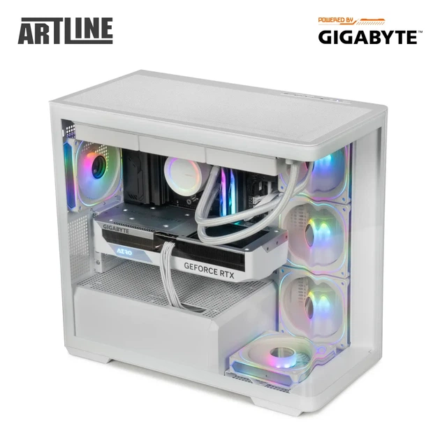 Комп'ютер ARTLINE Gaming TANKWHITE (TANKWHITEv81) - Фото 10 Комп'ютер ARTLINE Gaming TANKWHITE (TANKWHITEv81) - изображение 10