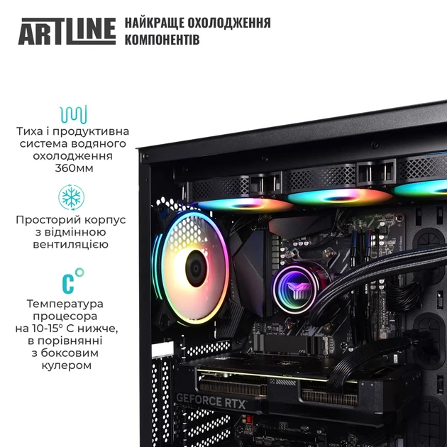 Комп'ютер ARTLINE Gaming X98 Windows 11 Home (X98v74Win) - Фото 5 Комп'ютер ARTLINE Gaming X98 Windows 11 Home (X98v74Win) - изображение 5