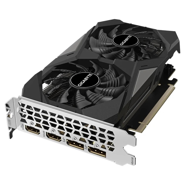 Відеокарта GIGABYTE Nvidia GeForce RTX 3050 6Gb WINDFORCE OC V2 (GV-N3050WF2OCV2-6GD) - Фото 2 Відеокарта GIGABYTE Nvidia GeForce RTX 3050 6Gb WINDFORCE OC V2 (GV-N3050WF2OCV2-6GD) - зображення 2