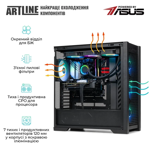 Комп'ютер ARTLINE Overlord GT302 Windows 11 Pro (GT302v23Win) - изображение 4
