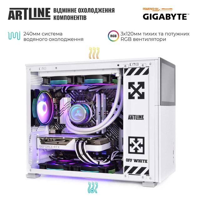 Комп'ютер ARTLINE Gaming D31WHITE (D31WHITEv92) - изображение 6