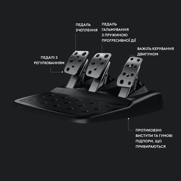Кермо Logitech G29 Driving Force (941-000112) - Фото 7 Кермо Logitech G29 Driving Force (941-000112) - изображение 7