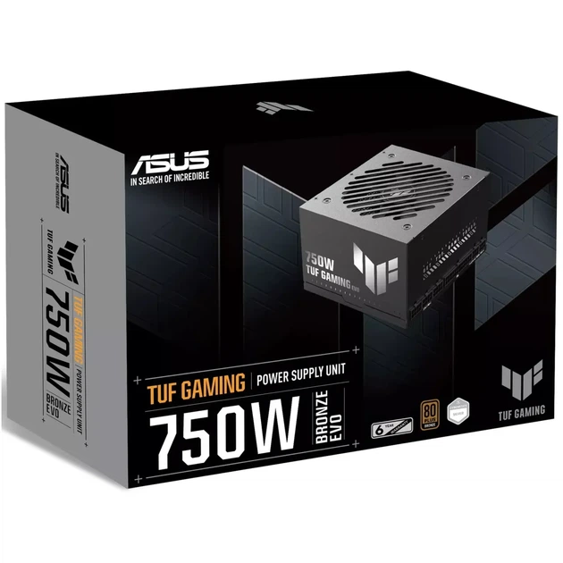 Блок живлення ASUS TUF 750W 80+ Bronze (TUF-GAMING-750B-EVO) - Фото 7 Блок живлення ASUS TUF 750W 80+ Bronze (TUF-GAMING-750B-EVO) - изображение 7