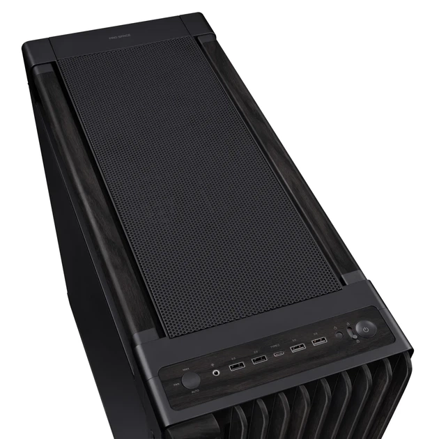 Корпус ASUS PA602 PROART Wood Edition - Metal без БЖ (90DC00J0-B09020) Black - зображення 6