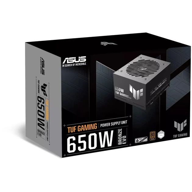 Блок живлення ASUS TUF 650W 80+ Bronze TUF-GAMING-650B-EVO - зображення 6