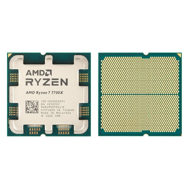 Процесор AMD Ryzen 7 7700X (8C/16T, 4.5-5.4GHz,32MB,105W,AM5) BOX (100-100000591WOF) - изображение 2