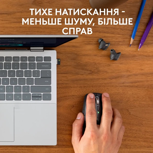 Мишка Logitech MX Anywhere 3S Graphite (910-006958) - изображение 4