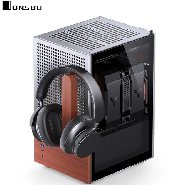 Корпус JONSBO T6 Silver - зображення 3