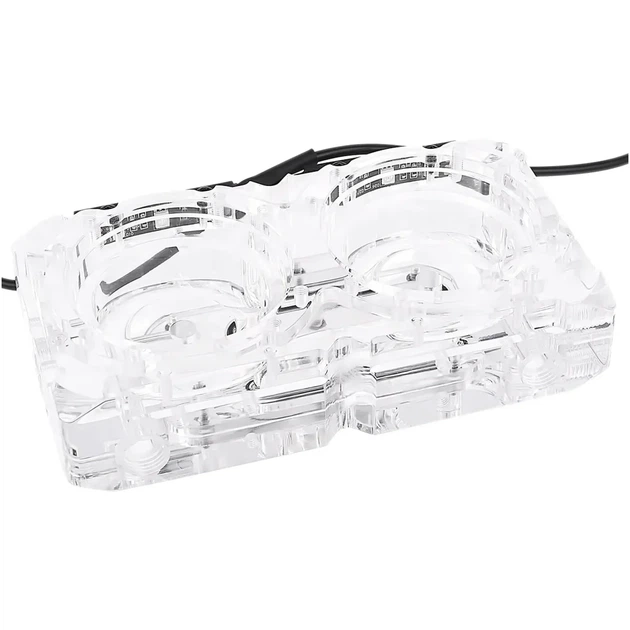 Резервуар Alphacool Eisdecke D5 dual Acryl top - изображение 2