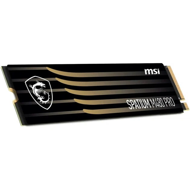 SSD MSI Spatium M480 Pro 1TB M.2 2280 PCIe 4.0 x4 NVMe 3D NAND TLC (S78-440L1G0-P83) - изображение 2