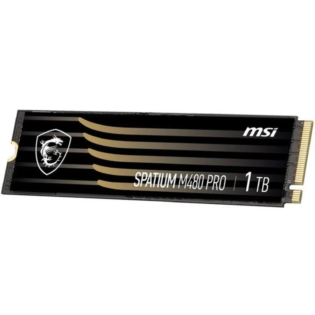 SSD MSI Spatium M480 Pro 1TB M.2 2280 PCIe 4.0 x4 NVMe 3D NAND TLC (S78-440L1G0-P83) - изображение 3