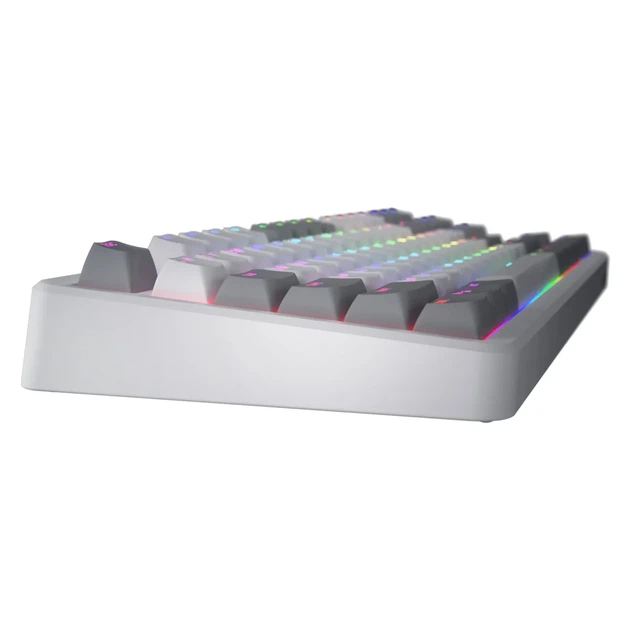 Клавіатура HATOR Rockfall 3 Mecha TKL wireless orange (HTK851UA) White - Фото 4 Клавіатура HATOR Rockfall 3 Mecha TKL wireless orange (HTK851UA) White - изображение 4