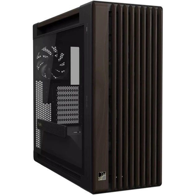 Корпус ASUS PA602/WALNUT WOOD/BLK/TG (90DC00J0-B09030) Black - зображення 2