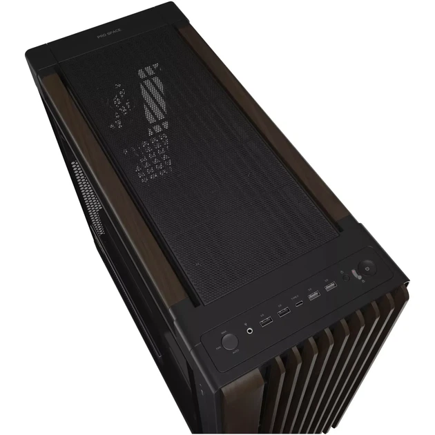 Корпус ASUS PA602/WALNUT WOOD/BLK/TG (90DC00J0-B09030) Black - зображення 6