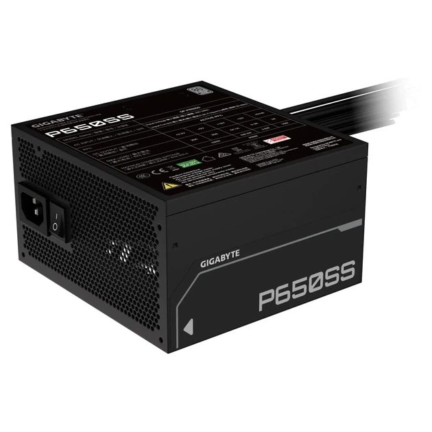 Блок живлення GIGABYTE GP-P650SS (650W, ATX 3.0 (compatible with ATX 3.1), 80 Plus Silver) - Фото 5 Блок живлення GIGABYTE GP-P650SS (650W, ATX 3.0 (compatible with ATX 3.1), 80 Plus Silver) - изображение 5