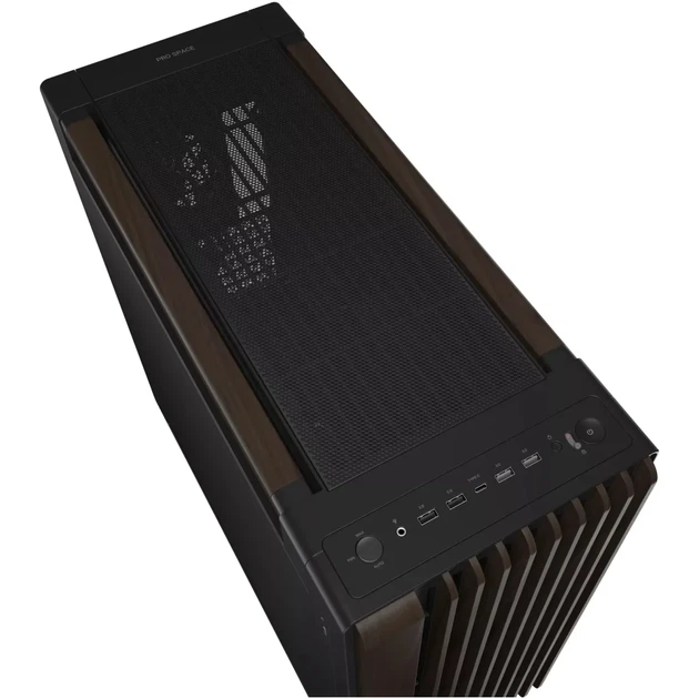 Корпус ASUS PA602/WALNUT WOOD/BLK/METAL (90DC00J0-B09040) Black - зображення 6