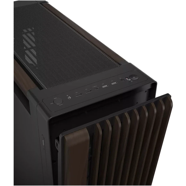 Корпус ASUS PA602/WALNUT WOOD/BLK/METAL (90DC00J0-B09040) Black - зображення 10