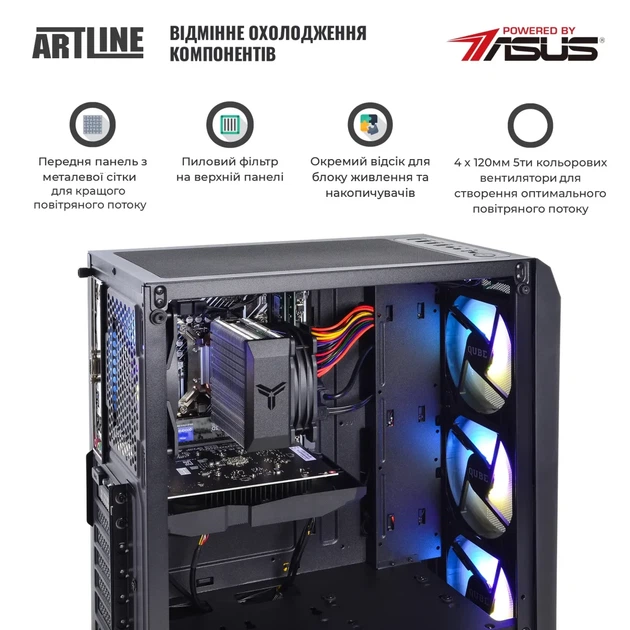 Персональний комп'ютер ARTLINE Gaming X45 (X45v33Win) - изображение 3