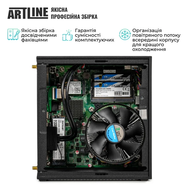 Неттоп ARTLINE Business B18 (B18v01) - изображение 7