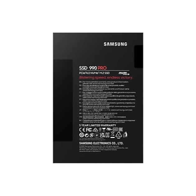 SSD Samsung 990 Pro 2TB M.2 PCIe 4.0x4 (MZ-V9P2T0BW) - изображение 6
