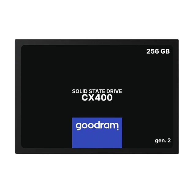 SSD GOODRAM CX400 256GB 2,5' SATA III (SSDPR-CX400-256-G2) - Фото 1 SSD GOODRAM CX400 256GB 2,5' SATA III (SSDPR-CX400-256-G2) - изображение 1