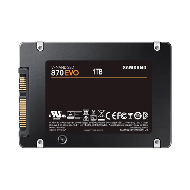 SSD Samsung 870 Evo 1TB 2.5' SATA III V-NAND 3bit MLC (MZ-77E1T0B/EU) - изображение 5