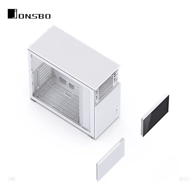 Корпус JONSBO D41 MESH SC White - зображення 9