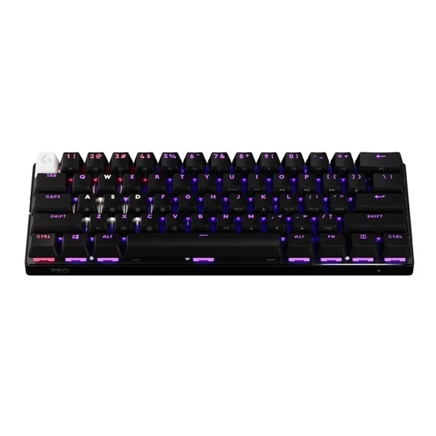 Клавіатура Logitech G Pro X 60 Lightspeed GX Tactile Wireless/Bluetooth UA Black (920-011911) - Фото 2 Клавіатура Logitech G Pro X 60 Lightspeed GX Tactile Wireless/Bluetooth UA Black (920-011911) - зображення 2
