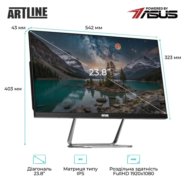 Моноблок ARTLINE Business G46 Windows 11 Pro (G46v24Win) - изображение 2