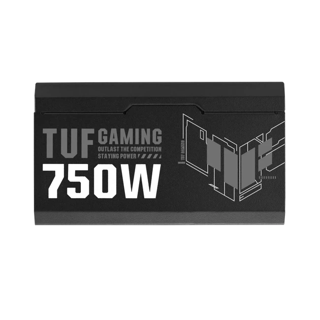 Блок живлення ASUS TUF 750W 80+ Gold (TUF-GAMING-750G) - Фото 5 Блок живлення ASUS TUF 750W 80+ Gold (TUF-GAMING-750G) - зображення 5