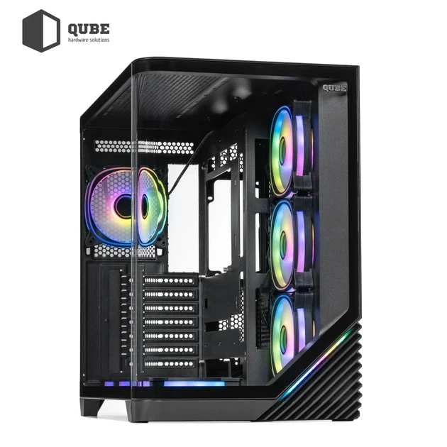 Корпус QUBE MIRAGE 7ARGB Black (MIRAGE_GBNU3) - изображение 7