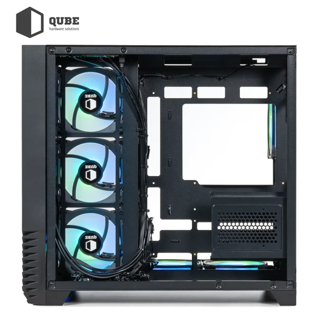 Корпус QUBE MIRAGE 7ARGB Black (MIRAGE_GBNU3) - изображение 9