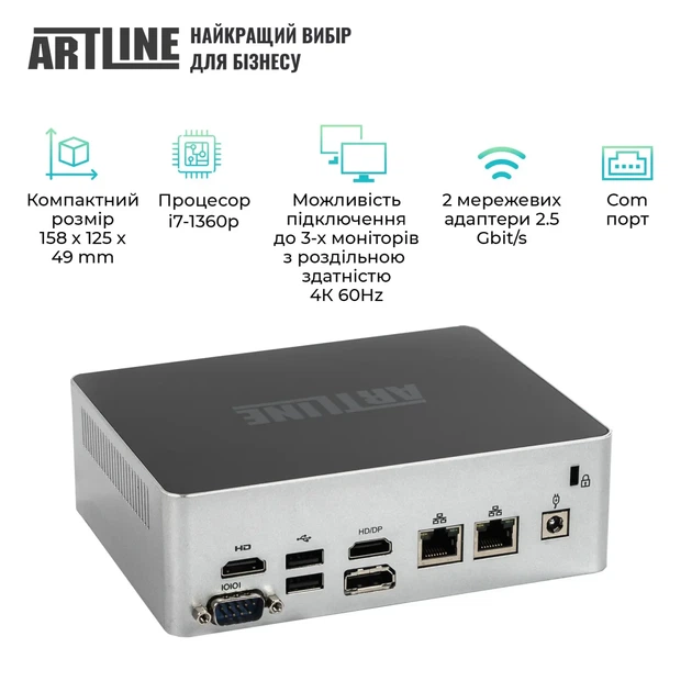 Неттоп ARTLINE Business B12 (B12v39) - Фото 2 Неттоп ARTLINE Business B12 (B12v39) - изображение 2