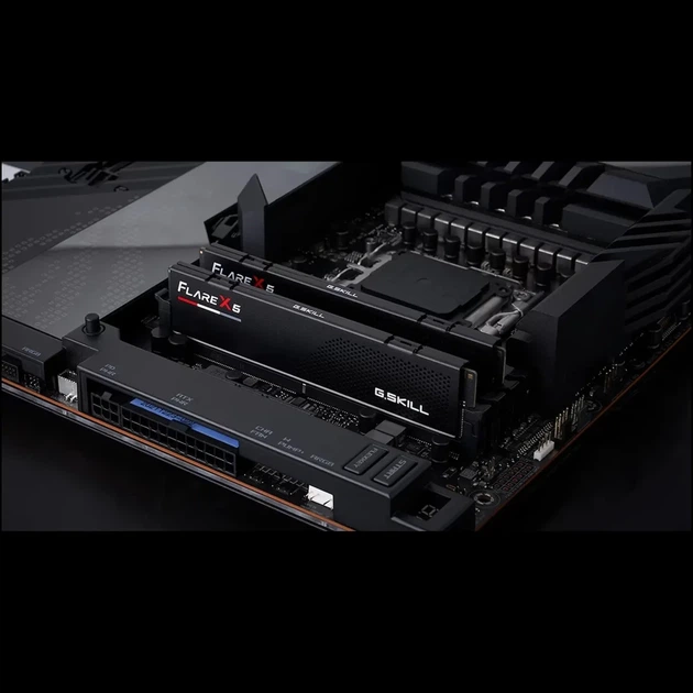 Модуль пам'яті G.Skill Flare X5 Black DDR5-5200 32GB (2x16GB) AMD EXPO CL40-40-40-83 1.10V - изображение 4