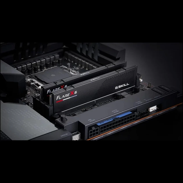 Модуль пам'яті G.Skill Flare X5 Black DDR5-5200 32GB (2x16GB) AMD EXPO CL40-40-40-83 1.10V - изображение 5