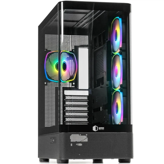 Корпус QUBE MASTERFORCE Black (MASTERFORCE_GBNU3) - изображение 2