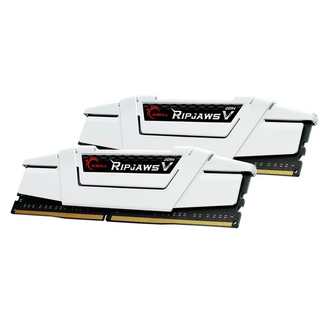 Модуль пам'яті G.Skill Ripjaws V White DDR4-3600 32GB (2x16GB) CL18-22-22-42 1.35V (F4-3600C18D-32GVW) - Фото 2 Модуль пам'яті G.Skill Ripjaws V White DDR4-3600 32GB (2x16GB) CL18-22-22-42 1.35V (F4-3600C18D-32GVW) - изображение 2