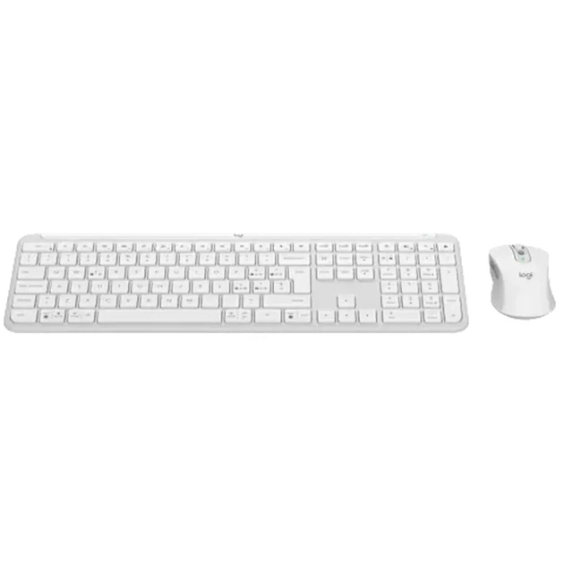 Комплект клавіатура та мишка Logitech MK950 Bluetooth/Wireles UA Off-White (920-012491) - изображение 2
