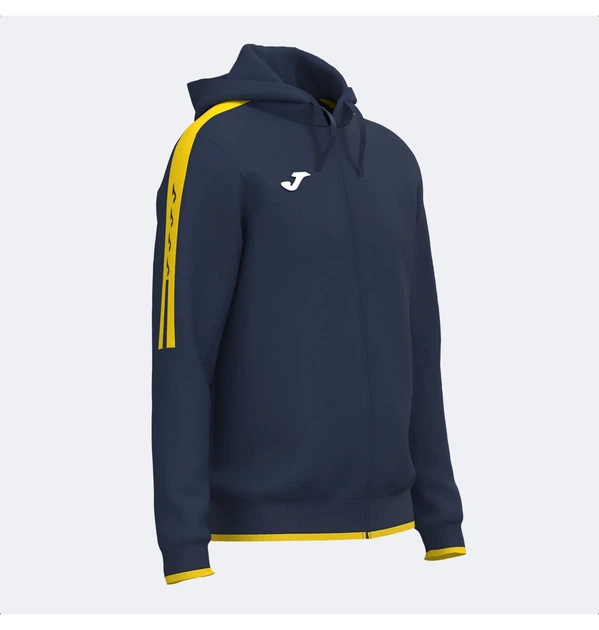 Кофта чоловіча Joma Chaqueta Con Capucha Olimpiada Marino Amarillo Blue L Синій 103707.339 - Фото 3 Кофта чоловіча Joma Chaqueta Con Capucha Olimpiada Marino Amarillo Blue L Синій 103707.339 - зображення 3
