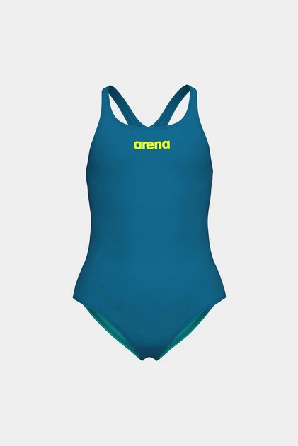 Купальник закрытый для девочек TEAM SWIMSUIT SWIM PRO SOLID бирюзовый Дети 110 см - изображение 7