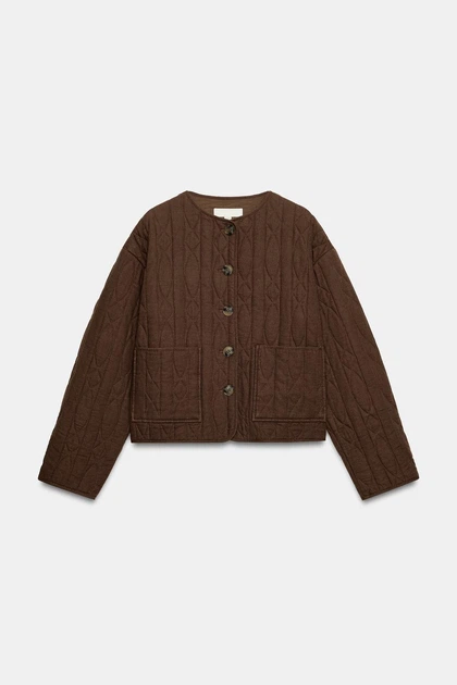 Стьобана куртка Zara 1689/022/700 S - Фото 4 Стьобана куртка Zara 1689/022/700 S - изображение 4
