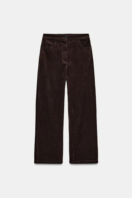 Вельветові штани Wide leg Zara 4088/041 L - изображение 5