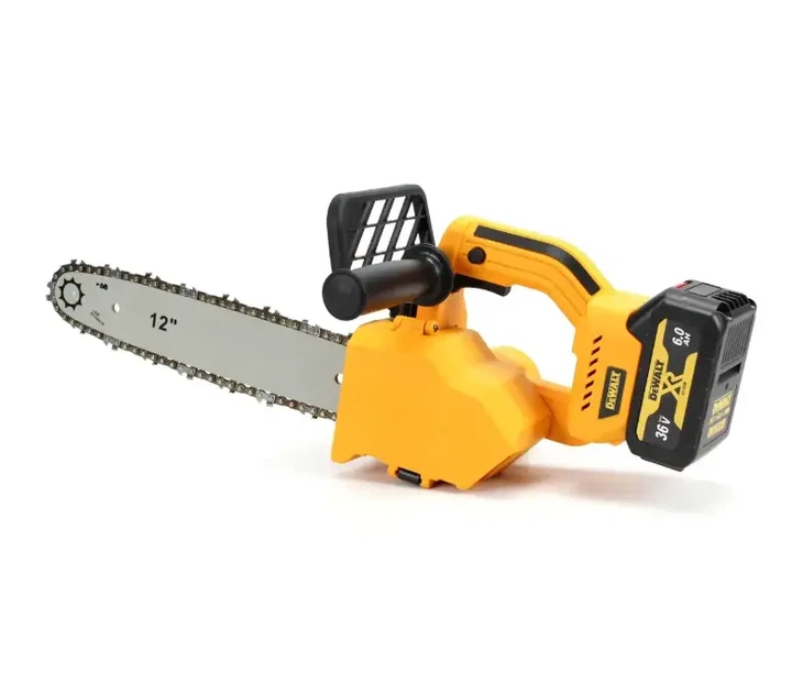 Цепная пила аккумуляторная DeWalt DCM122N шина 30 см 36V 6.0Ач скорость 9 м/сек., шаг цепи 1/4" - изображение 12