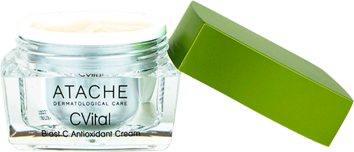 Krem do twarzy Atache C-Vital Blast Antioxidant z witaminą C 50 ml (8430795001241) - Zdjęcie 2 Krem do twarzy Atache C-Vital Blast Antioxidant z witaminą C 50 ml (8430795001241) - obraz 2